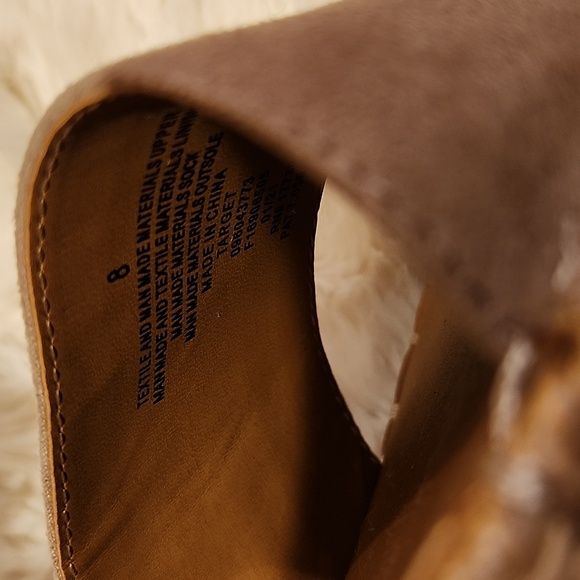 Universal Thread Faux Snake/Faux Suede Sandals - Picture 4 of 6